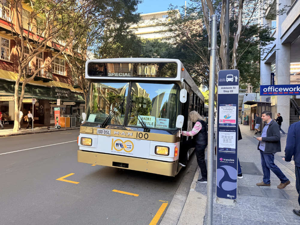 Historic Brisbane bus
